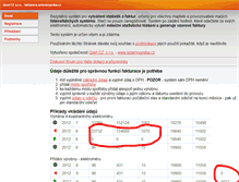 Tablet Screenshot of fakturace.solarnivyroba.cz